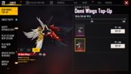 Individuals must top-up diamonds (Image via Garena)